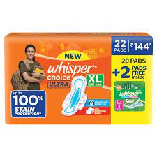 Whisper Choice Ultra XL 22 Pads
